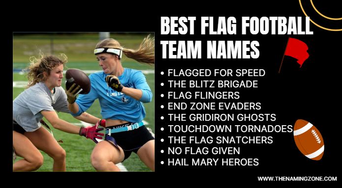 Best flag football team names