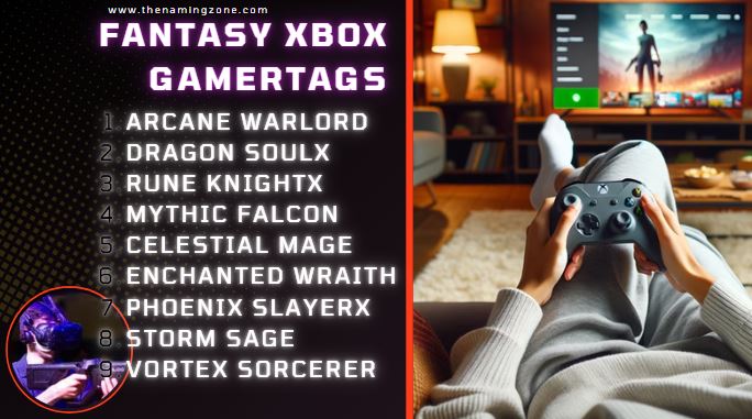 Fantasy Xbox gamertags