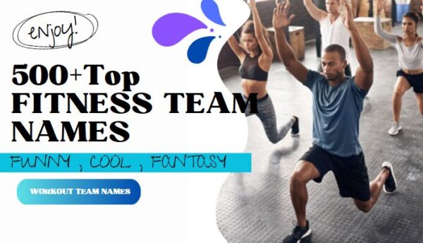 fitness team names