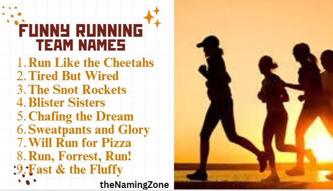 funny running team names