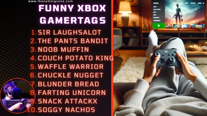 funny xbox gamertags