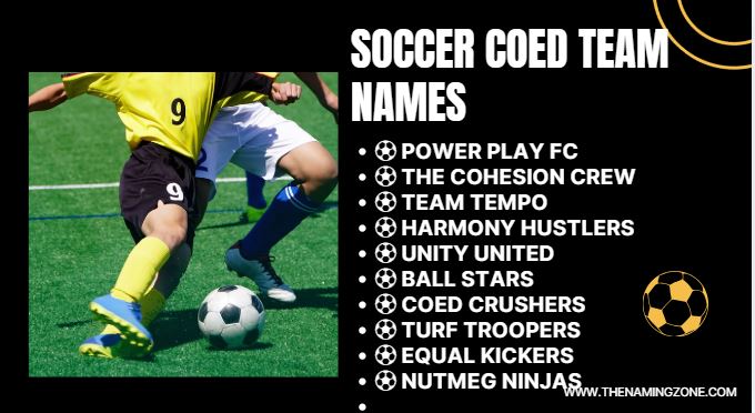 soccer coed team names