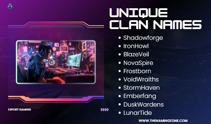 unique clan names