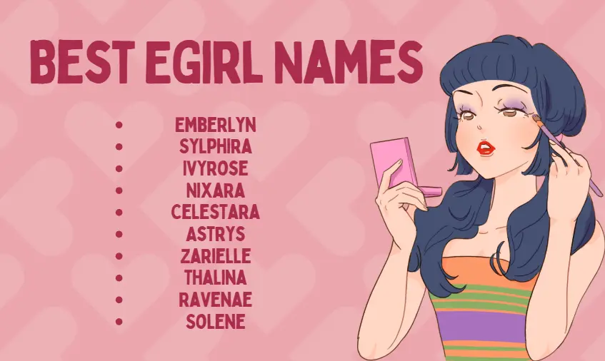 Best EGirl Names