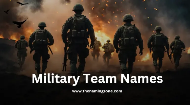 military-team-names